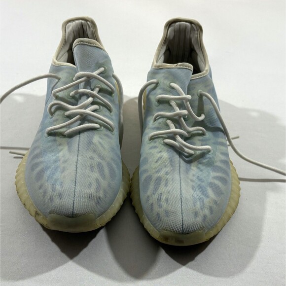 Adidas Yeezy Boost 350 V2 Mono Ice Blue White Mens Sneakers GW2869 Shoes Sz 11 main image 9